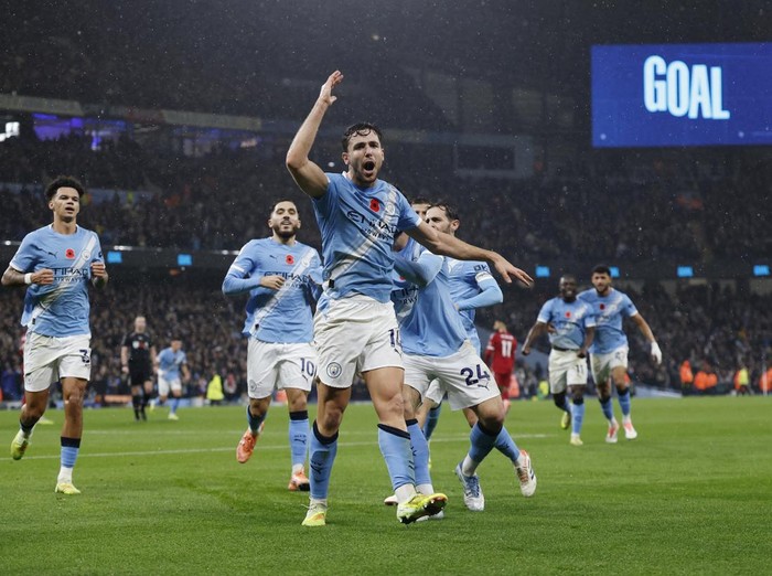 Manchester City tampak terus lebih kuat di Liga Inggris. (Foto: Action Images via Reuters/Jason Cairnduff)