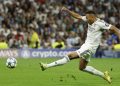 Kylian Mbappe berhasil bawa Real Madrid menang telak atas Valencia. (REUTERS/Susana Vera)