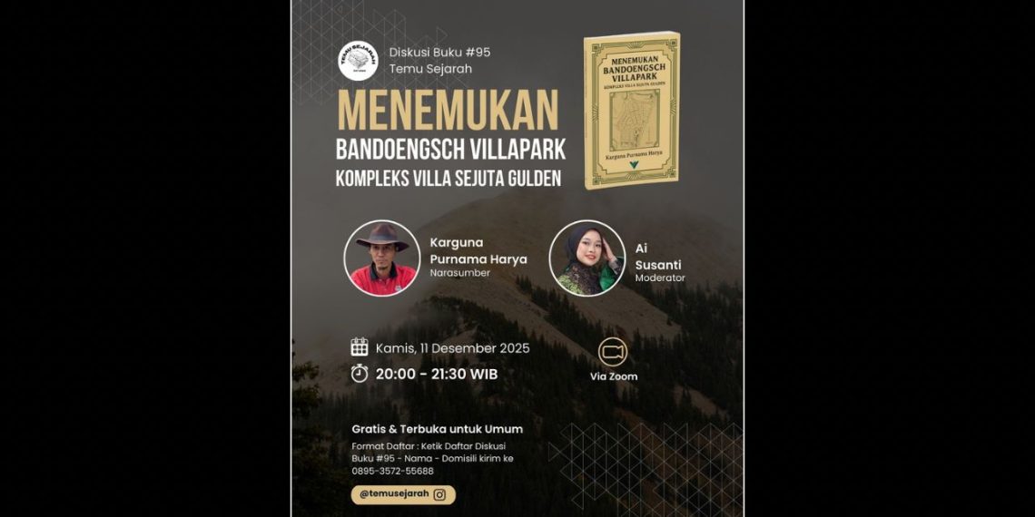 Menemukan Kembali Bandoengsch Villapark, Komplek Vila Sejuta Gulden yang Hampir Terhapus dari Sejarah Bandung