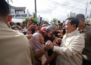 Presiden Prabowo Tinjau Banjir