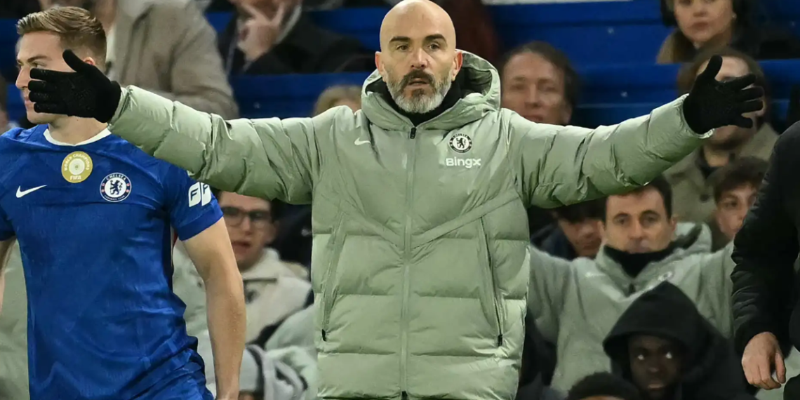 Pelatih Chelsea Enzo Maresca. (AFP)