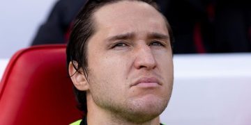 Federico Chiesa selalu dicadangkan Arne Slot di Liverpool. (Foto: Getty Images/Gaspafotos/MB Media)