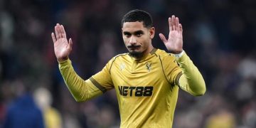 Bek Crystal Palace Maxence Lacroix usai menghadapi Arsenal. (Foto: PA Images via Getty Images/Mike Egerton - PA Images)