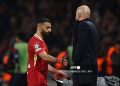 Mohamed Salah memutuskan untuk enggan meminta maaf kepada pelatih Liverpool, Arne Slot. (FRANCK FIFE/AFP)