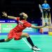 Tunggal putri Indonesia Putri Kusuma Wardani saat beraksi. (Arsip PBSI)