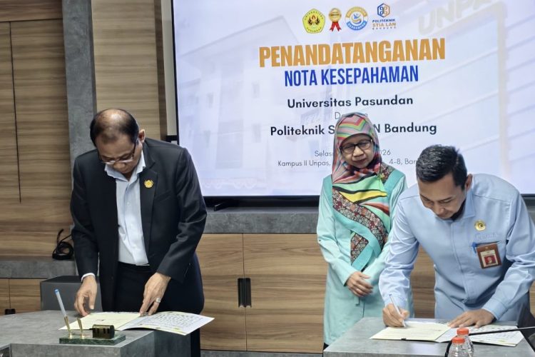 Unpas Perkuat Tri Dharma melalui MoU dengan Politeknik STIA LAN