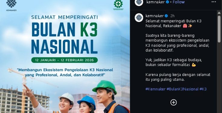 bulan k3 nasional 2026