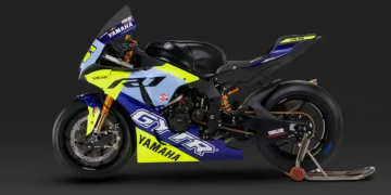 Motor YZF-R1 GYTR VR46 yang digunakan Valentino Rossi saat jajal sirkuit Mandalika, 29 Januari 2026. (Foto: Yamaha Racing)