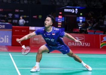 Anthony Sinisuka Ginting mundur dari Indonesia Masters 2026. (dok. PBSI)