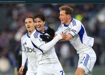 Klub milik orang Indonesia, Como 1907 berhasil memetik kemenangan atas Pisa pada pekan ke-19 Liga Italia 2025-2026. (X.COM/HQPCRT)