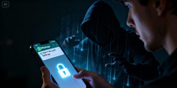 ilustrasi pengguna whatsapp. (dreaminaAI)