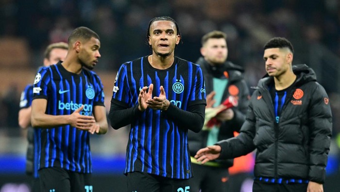 Inter Milan dikalahkan Arsenal. (Foto: REUTERS/Daniele Mascolo)