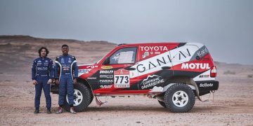 Julian Johan di Reli Dakar. Foto: Dok. Dakar