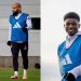 Mbeumo dan Amad saat berlatih bersama skuad Man Utd di Carrington (Foto : manutd.com )