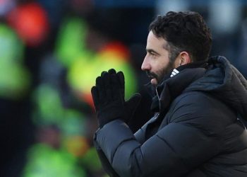 Ruben Amorim dipecat Manchester United. (REUTERS/Chris Radburn)