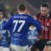 Walaupun mendominasi permainan, Como kalah 1-3 dari AC Milan dalam laga Liga Italia, Kamis (15/1/2026) di Stadion Giuseppe Sinigaglia. (STEFANO RELLANDINI/AFP)