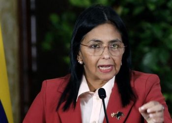 Foto Delcy Rodriguez: (AFP/PEDRO MATTEY)