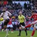 Pertandingan antara Nottingham Forest versus Liverpool di ajang Liga Inggris 2025/2026. (Ben STANSALL / AFP)