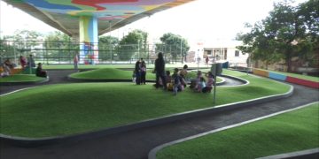 bawah jembatan pasupati