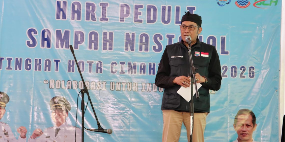 Pemkot Cimahi peringati HPSN 2026 di Kampung Adat Cirendeu guna mengenang 21 tahun tragedi longsor TPA Leuwigajah. (Uby/pasjabar)