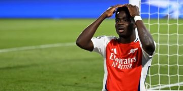 Bukayo Saka. foto arsenal fc