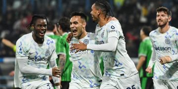 Inter Milan pesta gol melawan Sassuolo. Foto: Getty Images/Ivan Romano