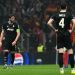 Gelandang Juventus, Manuel Locatelli, bereaksi pada laga leg pertama play-off babak knockout Liga Champions UEFA antara Galatasaray SK dan Juventus FC di Rams Park, Istanbul, pada 17 Februari 2026.(AFP/OZAN KOSE)