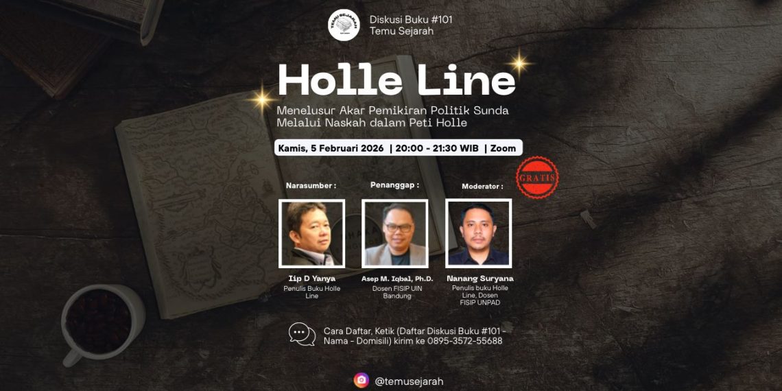 Aksara, Kekuasaan, dan Politik Sunda Dibedah dalam Diskusi Buku #101 Temu Sejarah