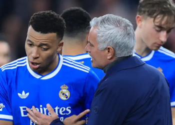 insiden rasisme terhadap Vinicius Junior di Liga Champions. (AFP)