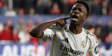 pemain Real Madrid Vinicius Jr. (AFP)