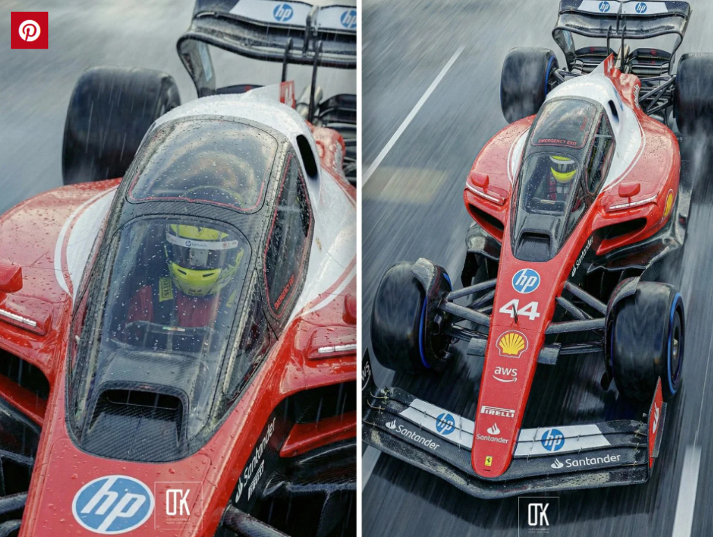konsep Canopy Formula 1, Designer: Olcay Tuncay ‘Karabulut’ (Pinterest)