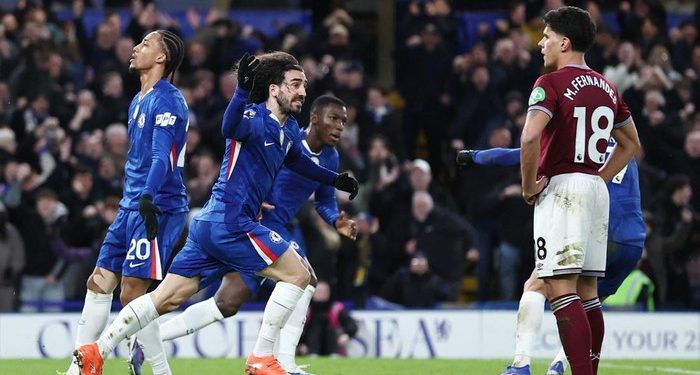 Chelsea menang comeback atas West Ham United. (Foto: REUTERS/David Klein)