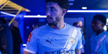 Penyerang Manchester City, Omar Marmoush. (instagram/@marmoush)