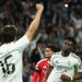 Real Madrid mengalahkan Benfica dalam babak playoff 16 besar Liga Champions. (REUTERS/Violeta Santos Moura)