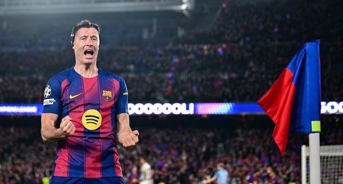 Robert Lewandowski. (Foto: Newcastle United via Getty Image/Serena Taylor)