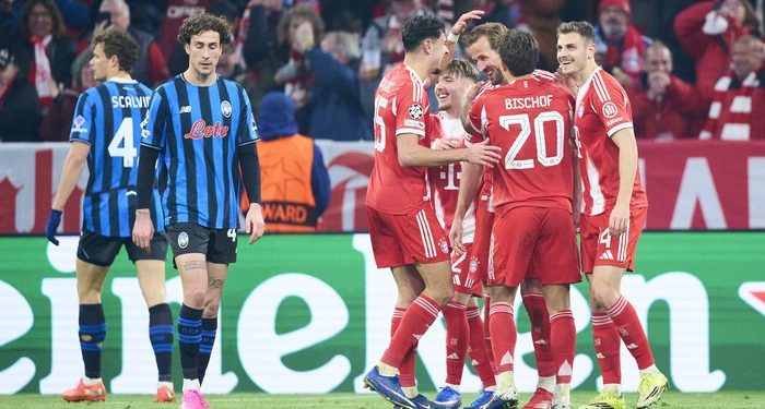 Bayern Munich menghantam Atalanta 4-1 di leg kedua babak 16 besar Liga Champions. Bayern lolos ke perempatfinal. (Foto: Getty Images/EyesWideOpen)