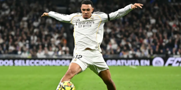 Real Madrid kembali terpeleset di La Liga setelah kalah 0-1 dari Getafe di Santiago Bernabeu. (Getty Images Sport)