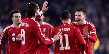 Liverpool melaju ke perempat final Piala FA 2025/26 setelah mengalahkan Wolverhampton 3-1 di Stadion Molineux pada Jumat (6/3/2026). Liverpoolfc.com