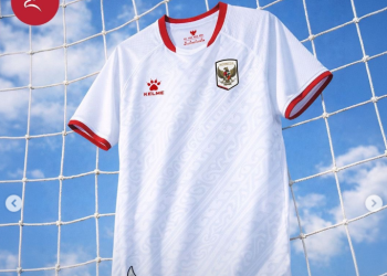 jersey away Timnas Indonesia. (instagram/@timnasindonesia)