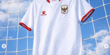 jersey away Timnas Indonesia. (instagram/@timnasindonesia)