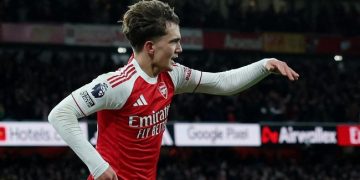 Arsenal unggul sembilan poin dari Manchester City. (Action Images via Reuters/Paul Childs)