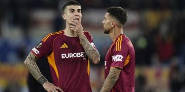 AS Roma disingkirkan Bologna di babak 16 besar Liga Europa (Foto: REUTERS/MATTEO CIAMBELLI)
