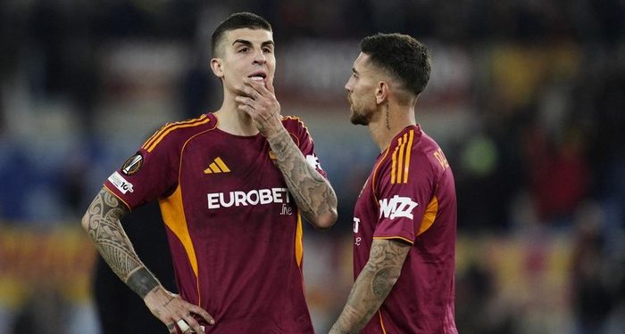 AS Roma disingkirkan Bologna di babak 16 besar Liga Europa (Foto: REUTERS/MATTEO CIAMBELLI)