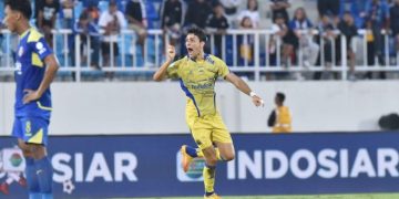 Pemain Persib Bandung, Federico Barba tak kesulitan menjalani liga di bulan Ramadan. (Persib)