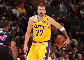 Luka Doncic. (Photo by Issac Baldizon/NBAE via Getty Images)