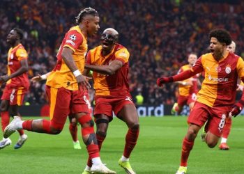 Galatasaray gebuk Liverpool 1-0 di babak 16 besar Liga Champions. (REUTERS/Murad Sezer)