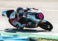 Aksi Veda Ega Pratama di Moto3 2026. (Dok. Honda Team Asia)