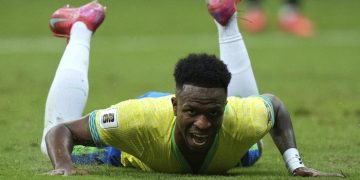 Vinicius Junior. (Foto: AP/Silvia Izquierdo)