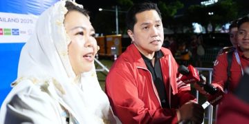 Ketua Umum FPTI Yenny Wahid, dan Menpora Erick Thohir. (Dok. Kemenpora)