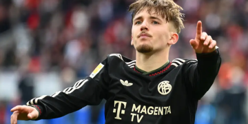 gelandang serang Bayern Munich, Lennart Karl (AFP)